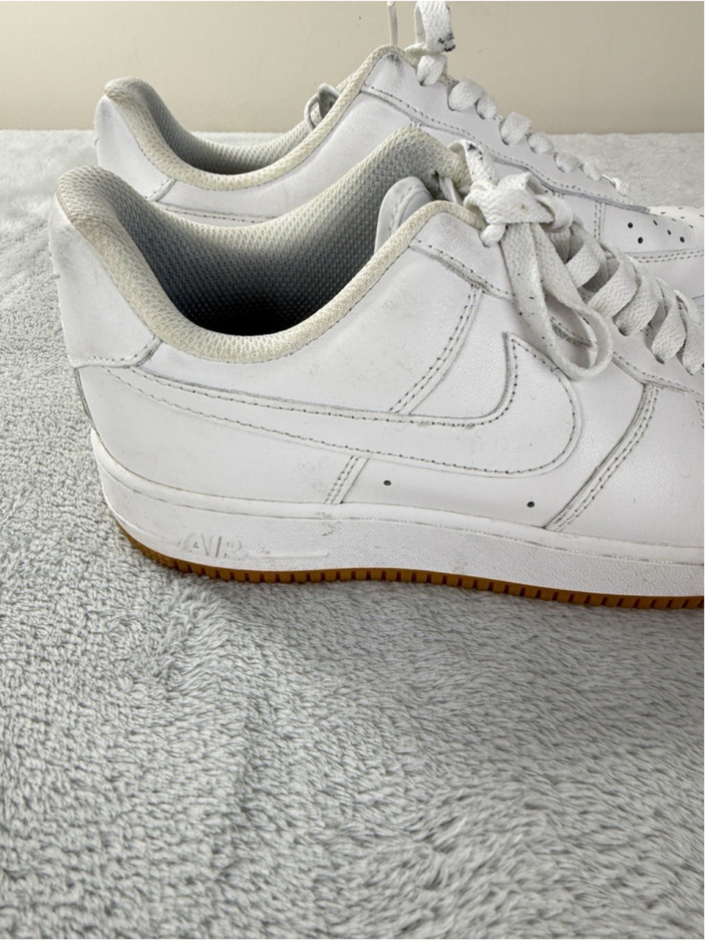 Nike Air Force 1 Low '07 White Gum Men's Size 9 US/8 UK/42.5 EU DJ2739-100 - Picture 7 of 13